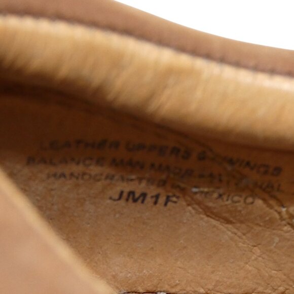 Born Women’s 8.5 Brown Leather Lace-Up Chunky Oxford Comfort Shoes Grunge Y2K - Picture 10 of 11